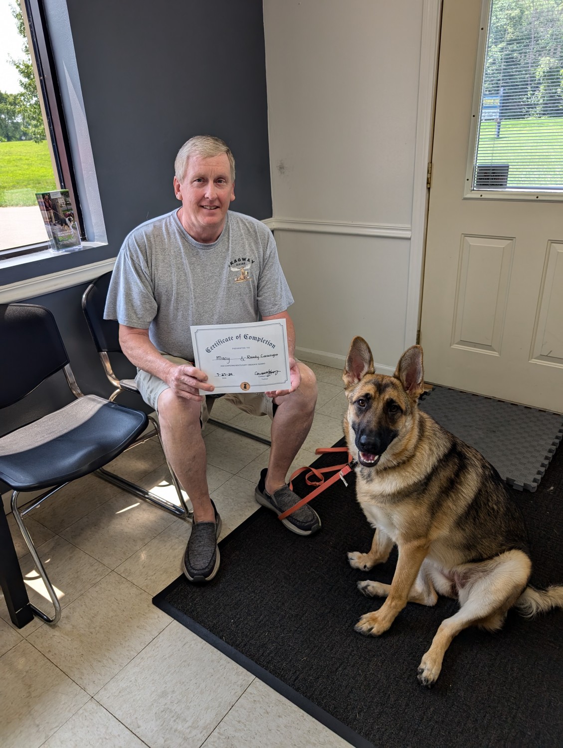 Dog Training Certificate